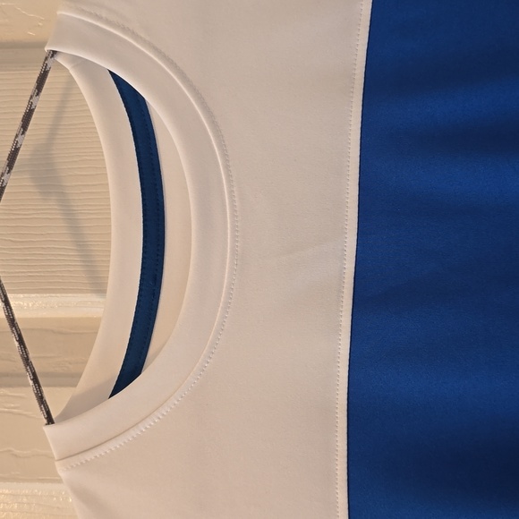 XERSION BOYS HUSKY BLUE AND WHITE SHORT SLEEVE ATHLETIC SHIRT SIZE LARGE 14/16 H - Picture 2 of 12